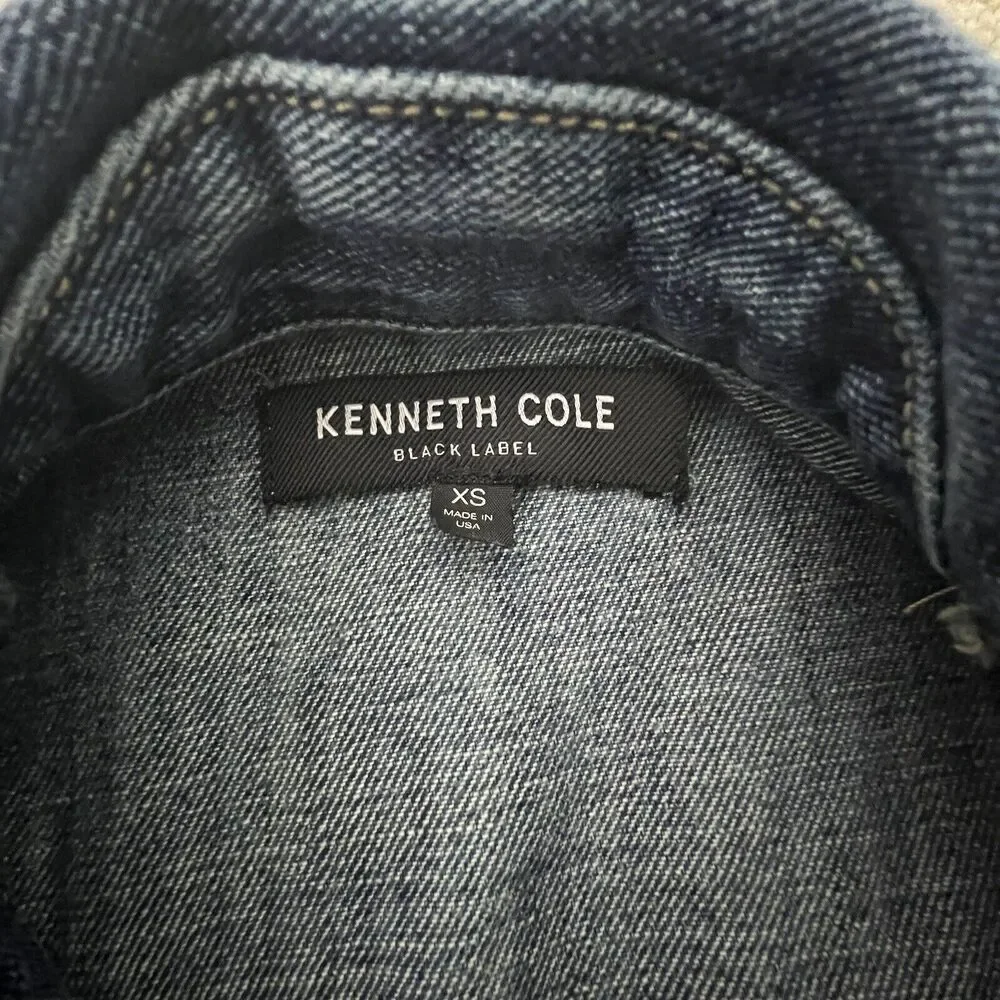 Kenneth Cole Women’s Juniors Denim Jacket Medium Wash‎ XS